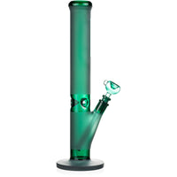 16” Frosted Straight Tube Bong, by Diamond Glass
