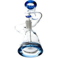 10” ZigZag Bong, by Diamond Glass