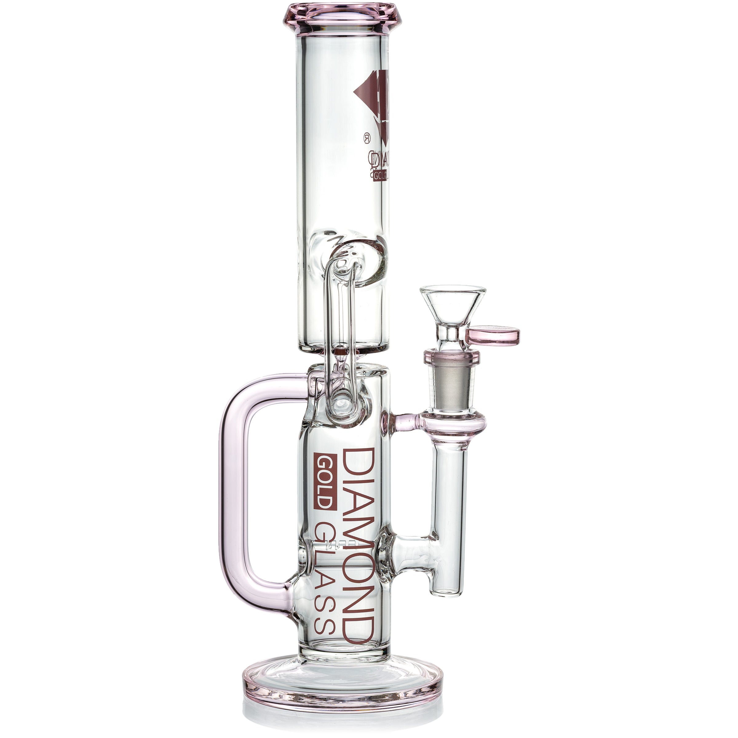 11” Bong, by Diamond Glass