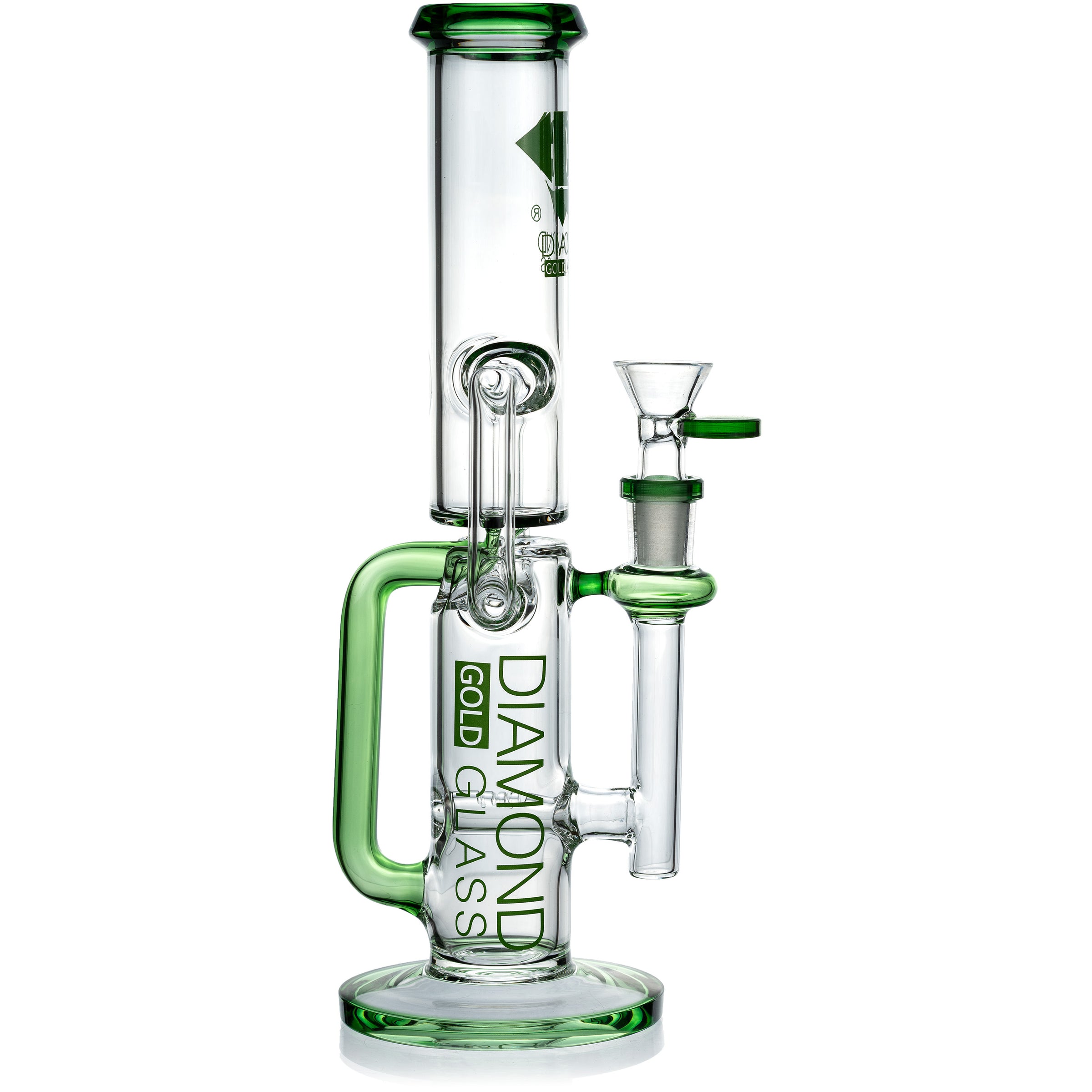 11” Bong, by Diamond Glass