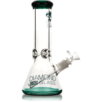 9.5” 7mm Beaker Bong, by Diamond Glass - BKRY Inc.