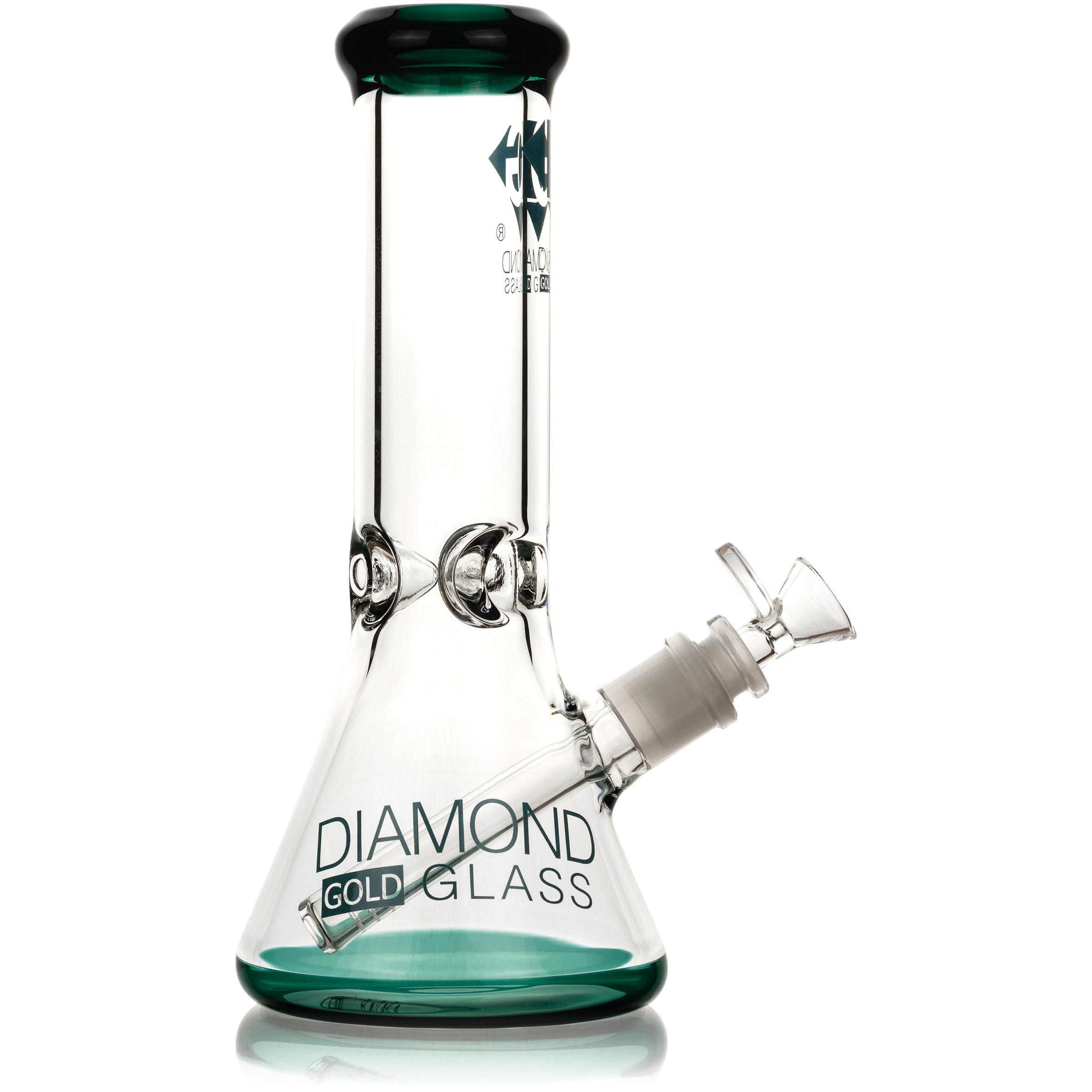 9.5” 7mm Beaker Bong, by Diamond Glass - BKRY Inc.