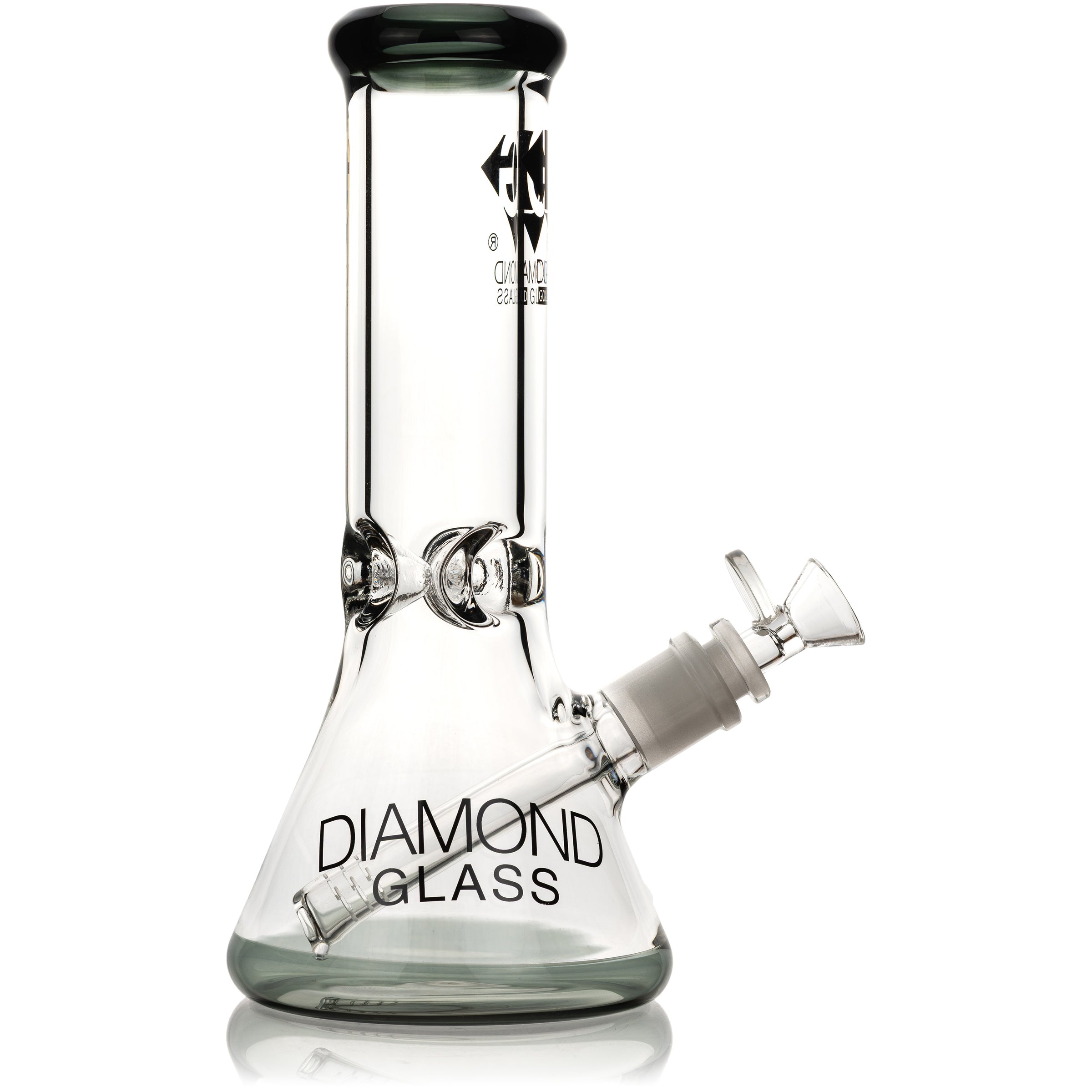 9.5” 7mm Beaker Bong, by Diamond Glass - BKRY Inc.