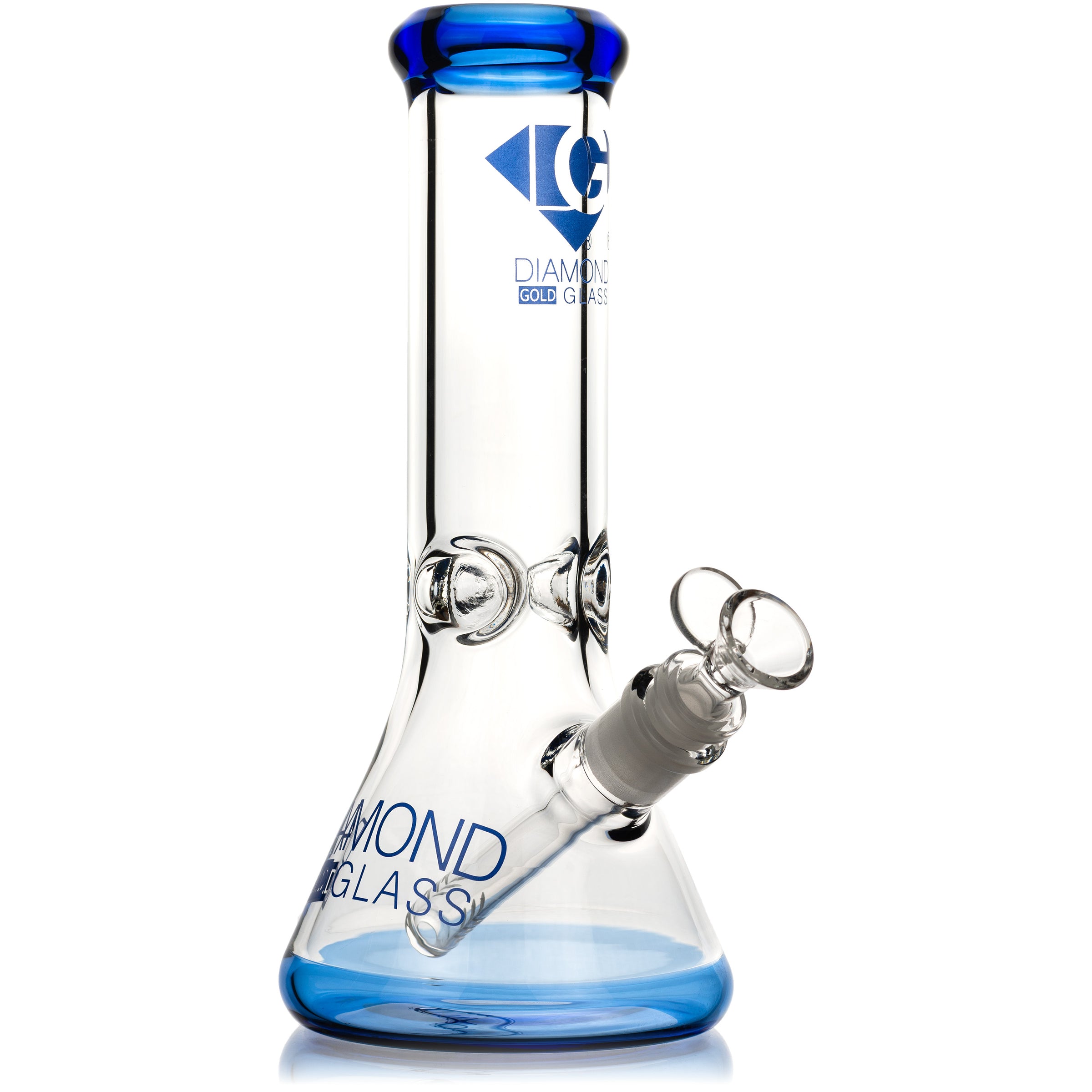 9.5” 7mm Beaker Bong, by Diamond Glass - BKRY Inc.