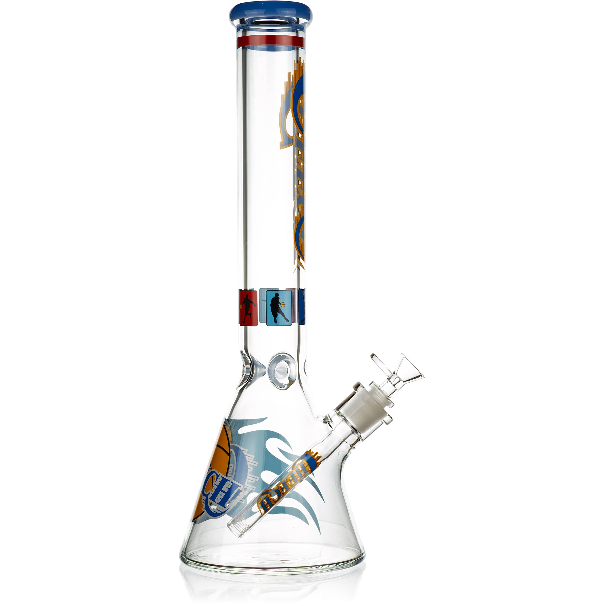 16" Basketball Bong, by Cheech Glass