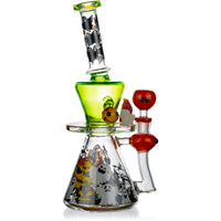 12" Halloween Bong, by Cheech Glass
