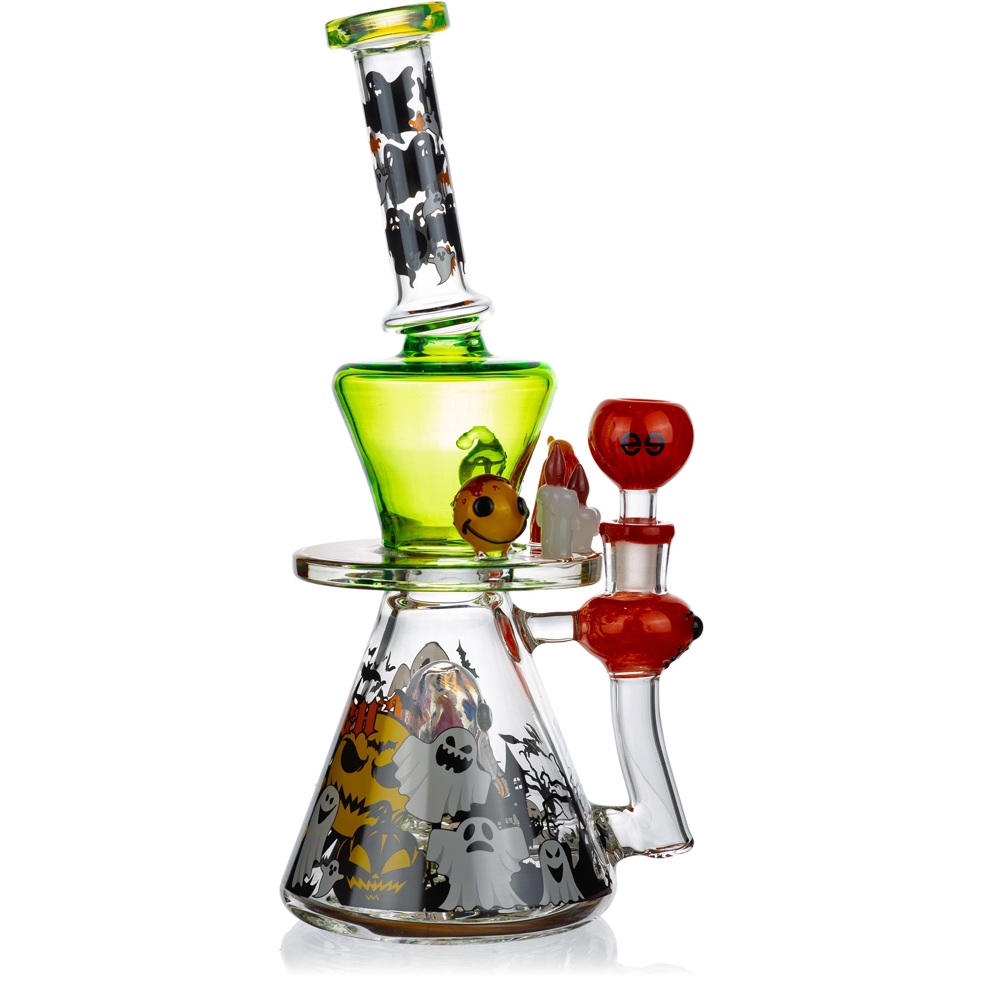 12" Halloween Bong, by Cheech Glass