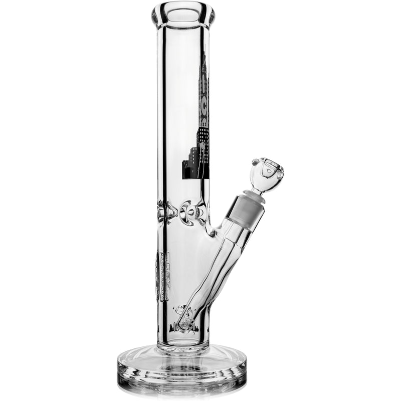 14" Heavy 9mm Straight Tube Bong, by ICON Glass - BKRY Inc.