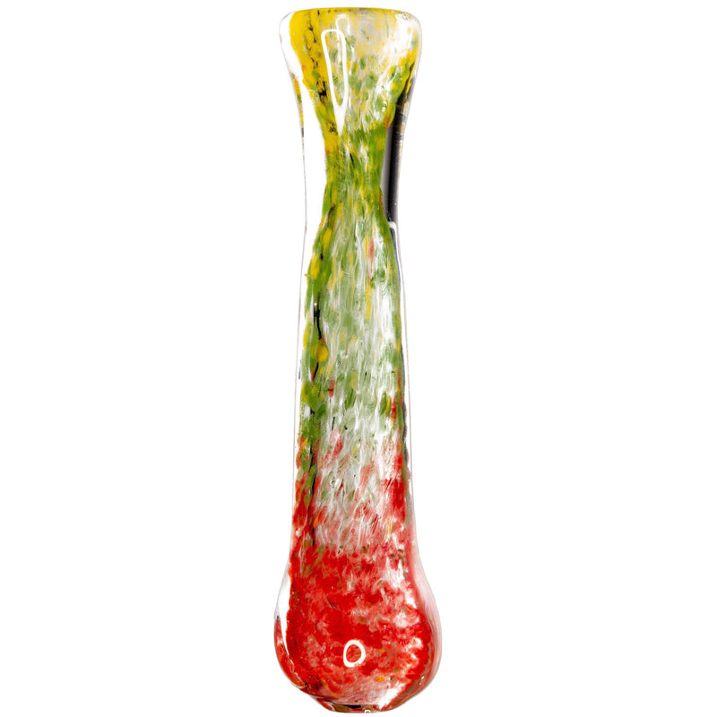 Rasta Glass Chillum - BKRY Inc.