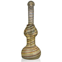 Sandstorm Striped Glass Bubbler - BKRY Inc.