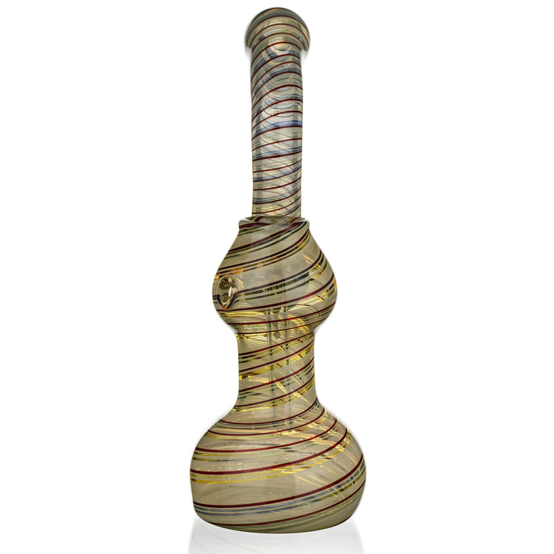 Sandstorm Striped Glass Bubbler - BKRY Inc.