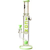 16" Highlife Straight Tube Bong w/ Sponge Perc, by ICON Glass - BKRY Inc.