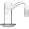 14mm 90˚ Angle Lowrider Blender Frost Quartz Banger Nail, by Bear Quartz