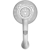 14mm 90˚ Angle Lowrider Blender Frost Quartz Banger Nail, by Bear Quartz