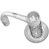 14mm 90˚ Angle Lowrider Blender Frost Quartz Banger Nail, by Bear Quartz