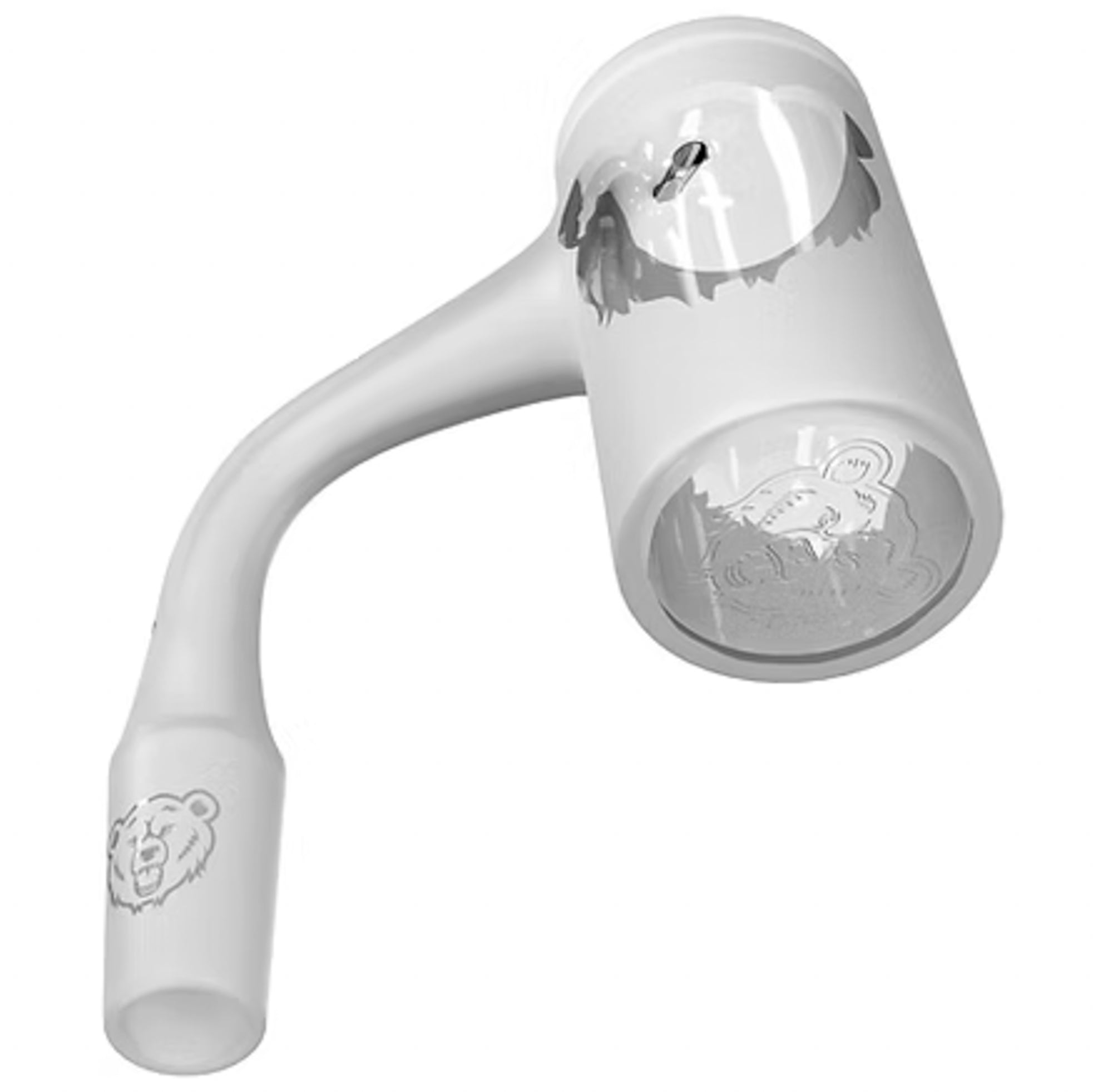 14mm 90˚ Angle Auto Pro Silhouette Quartz Banger Nail, by Bear Quartz