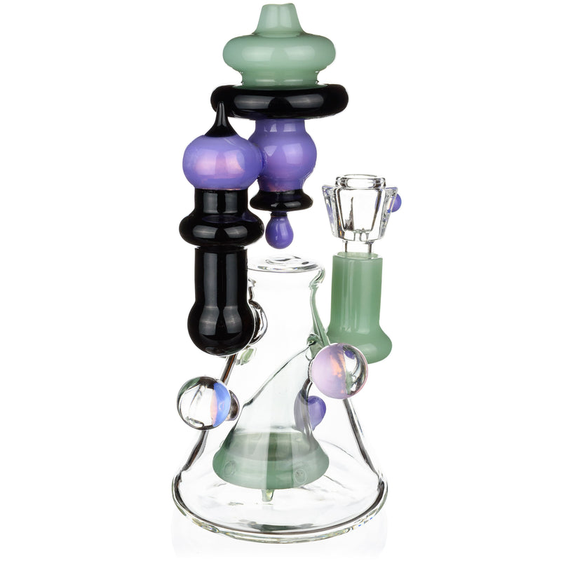 7" Drip Rip Rig, by Crystal Glass (free banger included) - BKRY Inc.