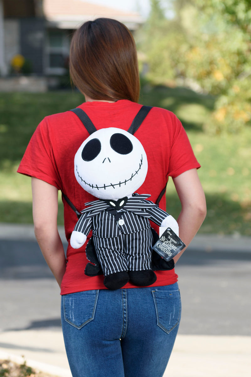 Jack Skellington plush backpack - Bat Kountry