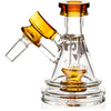 Pyramid Ash Catcher w/ 14mm Joint, 45˚ Angle, by Diamond Glass