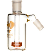 Ash Catcher w/ 14mm Joint, 45˚ Angle, Showerhead Perc, by Diamond Glass - Bat Kountry