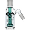 Ash Catcher w/ 14mm Joint, 45˚ Angle, Showerhead, by Diamond Glass - Bat Kountry