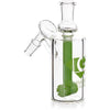 Ash Catcher w/ 14mm Joint, 45˚ Angle Hammerhead Perc, by Diamond Glass - Bat Kountry