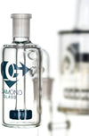 Ash Catcher w/ 14mm Joint, 90˚ Angle, Showerhead Perc, by Diamond Glass - Bat Kountry