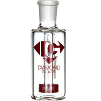 Ash Catcher w/ 18mm Joint, 90˚ Angle, Showerhead Perc. by Diamond Glass - Bat Kountry