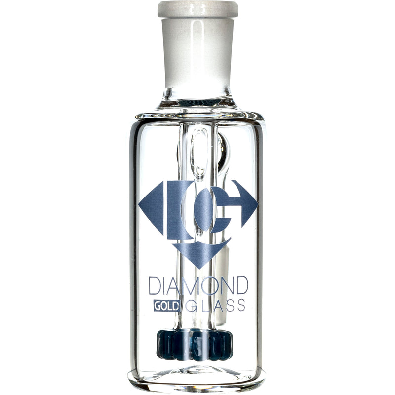Ash Catcher w/ 18mm Joint, 90˚ Angle, Showerhead Perc. by Diamond Glass - Bat Kountry