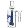 Ash Catcher w/ 14mm Joint, 90˚ Angle Hammerhead Perc, by Diamond Glass - Bat Kountry
