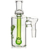 Ash Catcher w/ 14mm Joint, 90˚ Angle Hammerhead Perc, by Diamond Glass - Bat Kountry