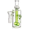 Ash Catcher w/ 14mm Joint, 90˚ Angle Hammerhead Perc, by Diamond Glass - Bat Kountry