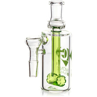 Ash Catcher w/ 14mm Joint, 90˚ Angle Hammerhead Perc, by Diamond Glass - Bat Kountry