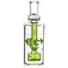 Ash Catcher w/ 14mm Joint, 90˚ Angle Hammerhead Perc, by Diamond Glass - Bat Kountry