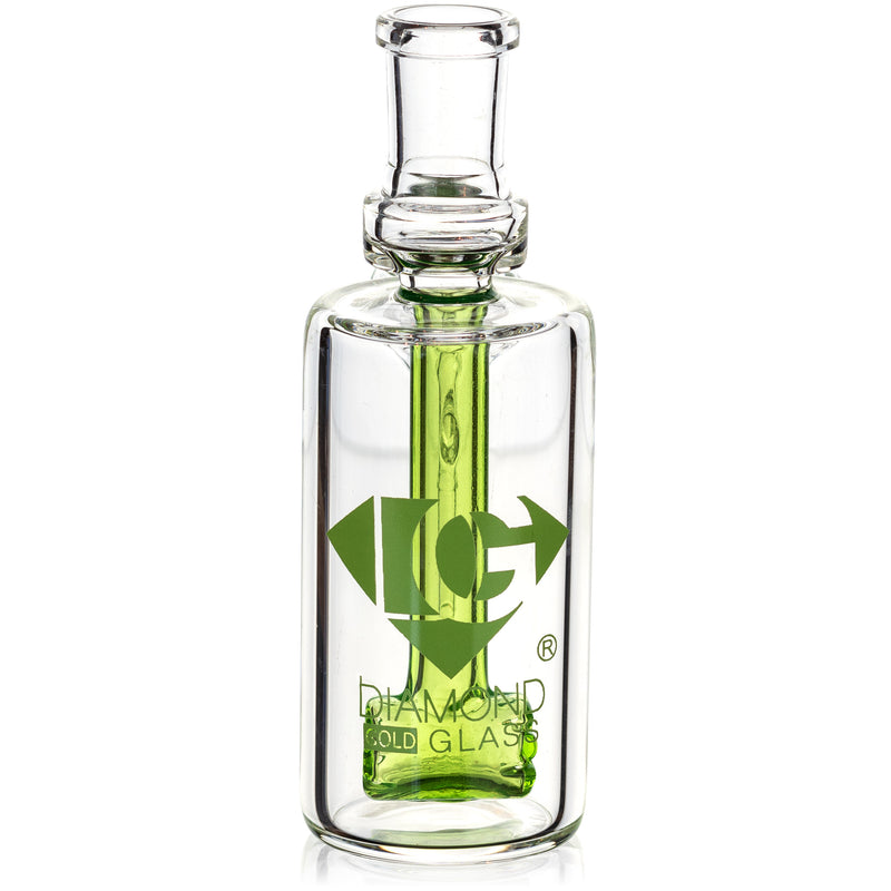 Ash Catcher w/ 14mm Joint, 90˚ Angle Hammerhead Perc, by Diamond Glass - Bat Kountry