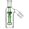 Ash Catcher w/ 18mm Joint, 45˚ Angle, Showerhead Perc, by Diamond Glass
