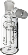 Ash Catcher w/ 18mm Joint, 45˚ Angle 3 Arm Tree Perc, by Diamond Glass