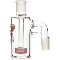 Ash Catcher w/ 18mm Joint, 90˚ Angle, Showerhead Perc. by Diamond Glass - BKRY Inc.