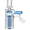 Multi-Arm Tree Perc Ash Catcher w/ 14mm Joint, 45˚ Angle, by Toxic Glass