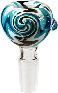 14mm Hypnotic Reversal Male Bowl - Bat Kountry