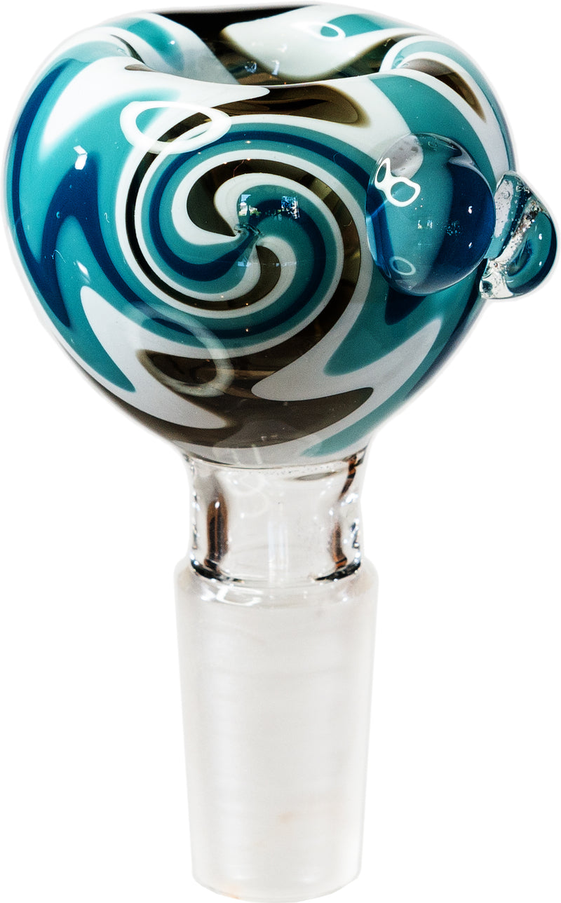 14mm Hypnotic Reversal Male Bowl - Bat Kountry