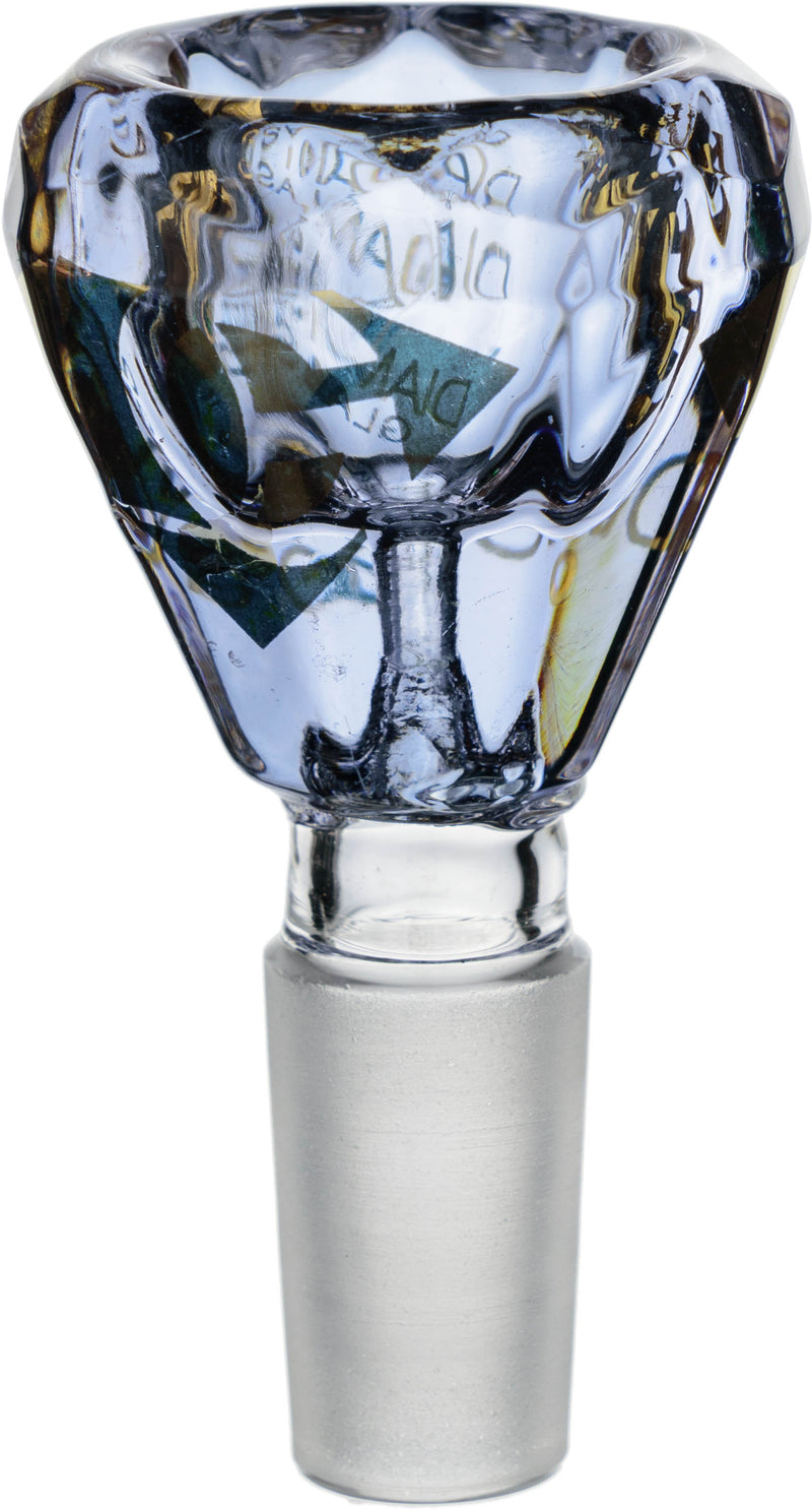 14mm Skinny Diamond Bowl, by Diamond Glass - Bat Kountry