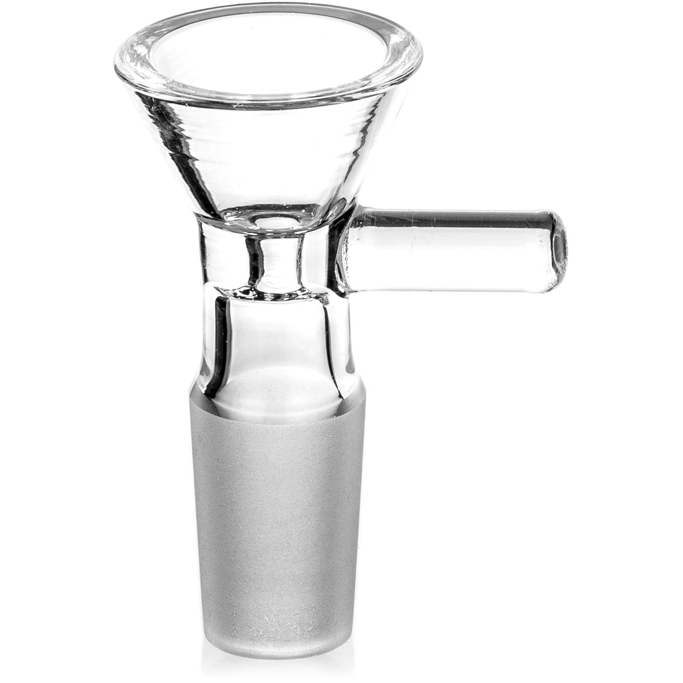**14mm Clear Handle Funnel Bowl - Bat Kountry