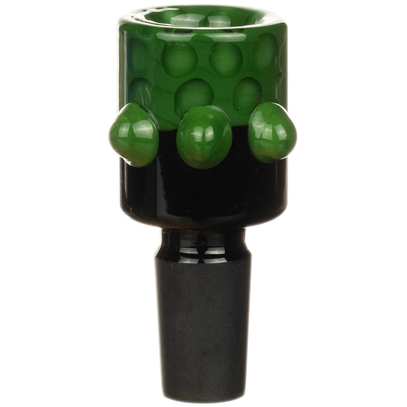 14mm Barrel Bowl, by Diamond Glass - Bat Kountry