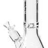 15" Heavy 7mm Beaker Bong w/ Sandblasted Logo, by Diamond Glass - Bat Kountry