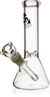 8" Mini Beaker Bong w/ Ice Pinch, by Diamond Glass - Bat Kountry
