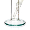 15" Straight Tube Bong w/ Single Chamber 8-Arm Tree Perc, by Diamond Glass - Bat Kountry