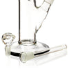 14" Straight Tube Bong w/ Ice Pinch, by Diamond Glass - Bat Kountry