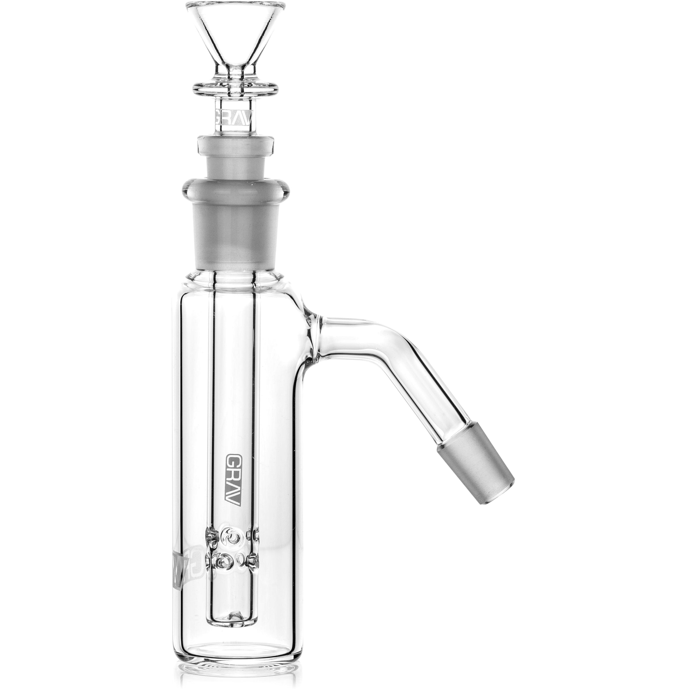 Standard Ash Catcher w/ 14mm Joint, 45˚ Angle, by Grav Labs