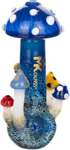 Heady Mushroom Premium Hand Pipe, by MK100 Glass